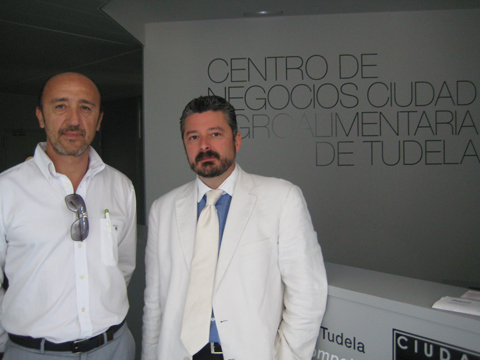 De izq. a dcha.: Jos M Baqu y Carlos G. Navarro, ponentes de la jornada