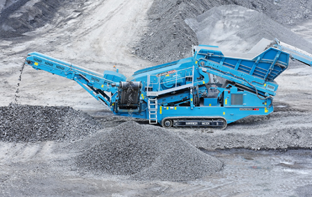 Nueva cribadora Warrior 1400X de Powerscreen