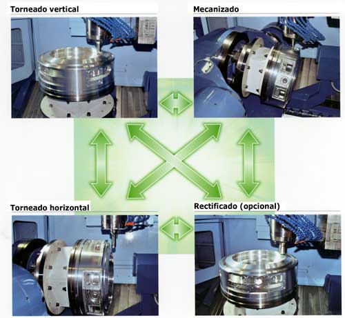 The model Cublex-63 of the Japanese signature Matsuura, commercialised by Maquinser...