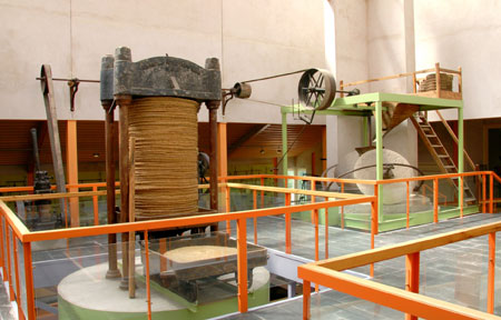 Almazara antigua Museo de Mora