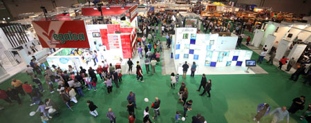 Vista a�rea de la anterior edici�n de la feria