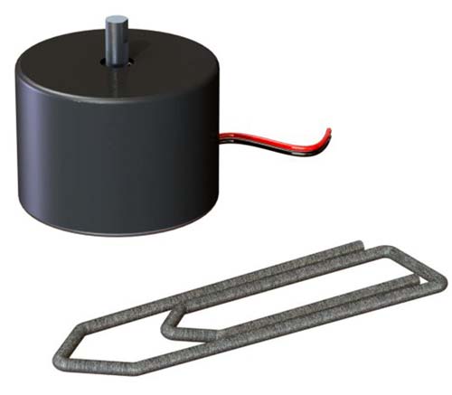 Cedrat propone adems el micromotor piezoelctrico giratorio RSPA, que ofrece las mismas ventajas