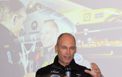Bertrand Piccard, presidente del proyecto Solar Impulse