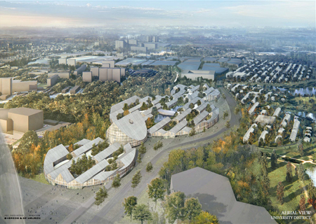 Projecci de la futura Skolkovo Smart City