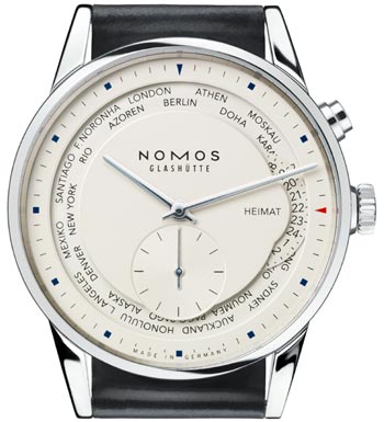 Clock model Zurich of Nomos: a work of art of size reduced