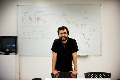 Xabier Barandiaran, investigador del IAS-Research y profesor en el Departamento de Filosofa de la UPV/EHU. Foto: Juan Carlos Ruiz...