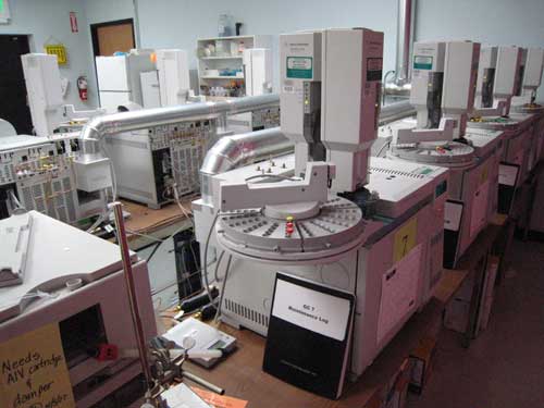 La tcnica ms usada para el control de emisin de gases es la cromatografa de gases (GC) con el detector correspondiente...