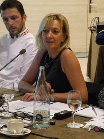 Marie-Odile Fondeur, directora general de Sirha, fue la encargada de realizar la presentaci�n