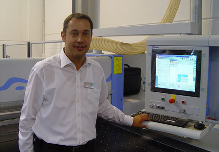 Arne Mmesheim, product manager del rea de software y optimizacin de Holzma