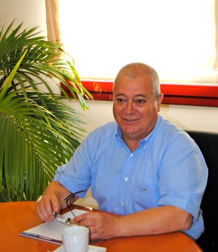Jordi Farrs, manager of Wittmann Battenfeld