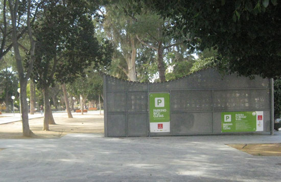 Murcia cuenta con varias jaulas guardabicis, bici-box, equipadas con un sistema telemtico de control de accesos