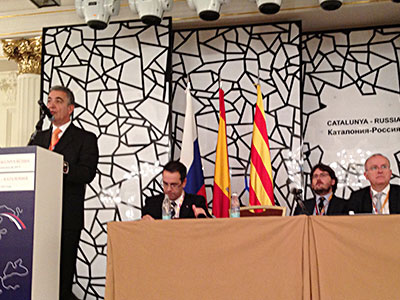 En el marco de las conferencias sectoriales, el director de Incasl, Josep Anton Grau...