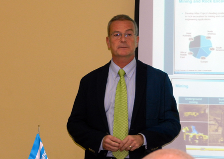 Jaime Huidobro, director general de TCM en Atlas Copco SAE