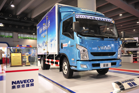 El Naveco Chaoyue ha sido galardonado como Truck of the Year China 2013