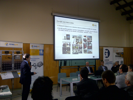 Presentacin de Jordi Serrano, director comercial de REC Solar