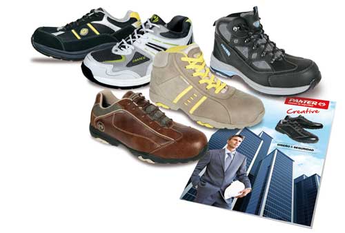 Panter Creative es un calzado de seguridad con atractiva esttica, presentando la apariencia de un zapato casual ligero de inspiracin sport...