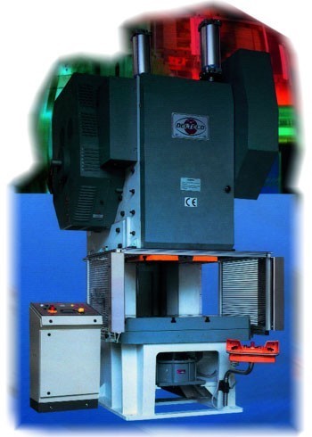 Model of eccentric press Delteco