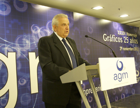 Pedro Cuesta, presidente de AGM