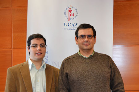 Fernando Herrez Garrido (derecha) y Javier Gutirrez Velayos, autores del estudio