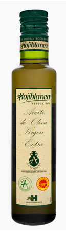 Hojiblanca lata DOP Antequera 250 ml. Foto: Hojiblanca