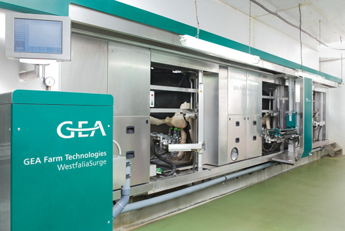 El nuevo concepto de ordeo robotizado 'MIone' ser uno de los grandes protagonitas de GEA Farm Technologies en FIMA Ganadera...
