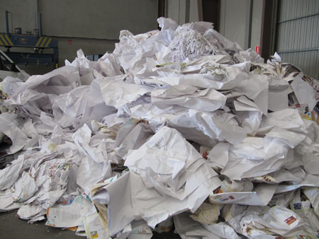 Espaa recicl en 2011 el 79% del papel y cartn producido