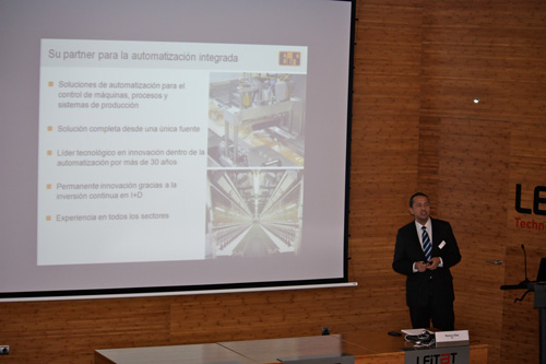 Ramn Daz presented the Ethernet-Powerlink and open Safety standard for the integration and the GMC (Generic Motion Control) - Robotic...
