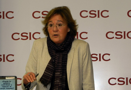 Pilar Scissors, vice-president of the Upper Council of Scientific Investigations (CSIC)