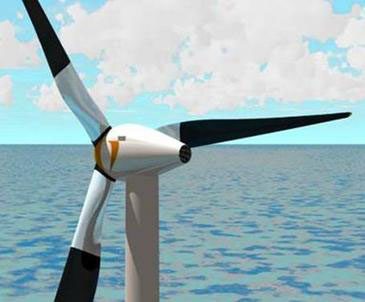 Ilustraci�n del futuro aerogenerador de �Suprapower�. Imagen: Tecnalia