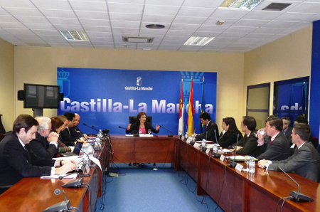 Mesa de los ridos de Castilla-La Mancha