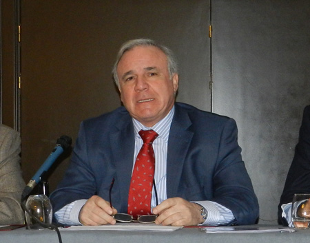 Juan Lazcano, presidente de la Confederacin Nacional de la Construccin (CNC)