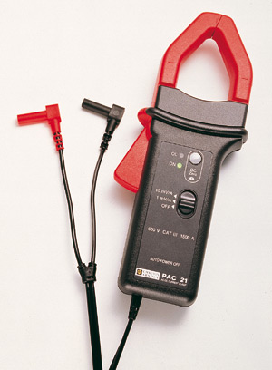 Las pinzas de corriente permiten aumentar las capacidades de medir corriente de mltiples instrumentos y realizar la medicin sin contacto ni tener...