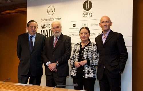 Imagen de la rueda de prensa de la presentacin de MBFWM...