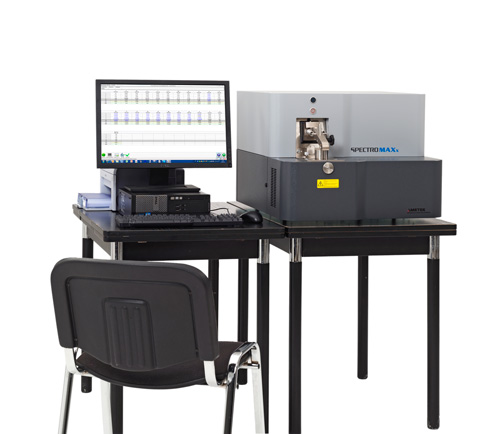  Spectromaxx presenta un manejo mejorado utilizando botones en la barra de herramientas...