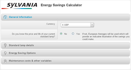 Versin online de la Calculadora de Ahorro de Energa (CAE)