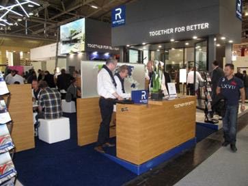 Stand Of Reynaers in the fair BAU 2013