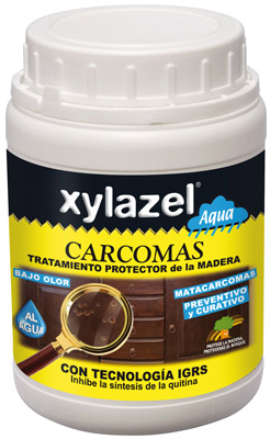 Xylazel Aqua Carcomas acta de forma preventiva y curativa contra la carcoma