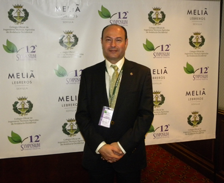 Francisco Prieto, presidente del comit organizador del 12 Symposium de Sanidad Vegetal