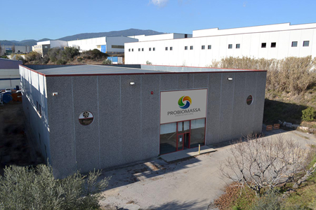 F�brica de pellets de madera de alta calidad de la marca Prombiomassa, ubicada en Caldes de Montbu� (Barcelona)