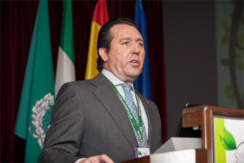 Antonio Vergel durante su ponencia sobre la figura del asesor y la receta fitosanitaria