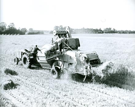Con la cosechadora Super, Claas dio el primer gran salto a los mercados internacionales tras la Segunda Guerra Mundial