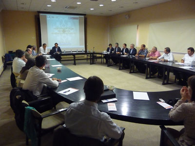 Asistentes a la jornada El Textil y el Deporte, celebrada en el marco del ciclo La Innovacin al Da (octubre 2012)