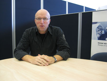 Martin Kress, Product Manager en Holzma