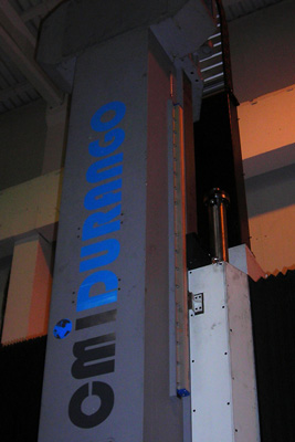 La mquina gantry ha sido fabricada para CMI Aeronutica de Durango...