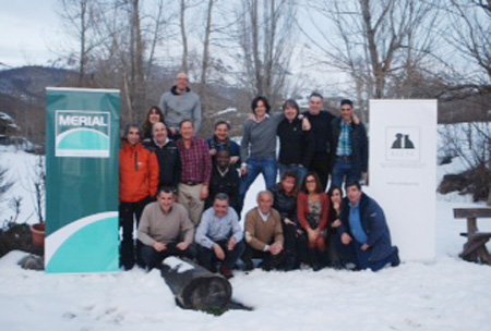 Veterinarios en la estacin invernal de San Isidro