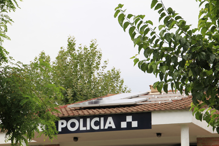 Solucin de autoconsumo fotovoltaico One Stop Solution en la comisara de San Agustn de Guadalix