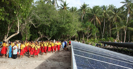 Instalacin fotovoltica en Tokelau