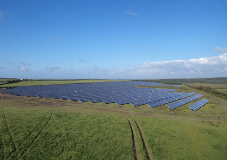 Parque solar con mdulos Conergy