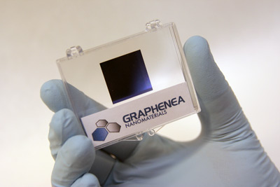 Graphenea deposita la lmina de grafeno sobre sustratos de SiO2 /Si y sobre cobre