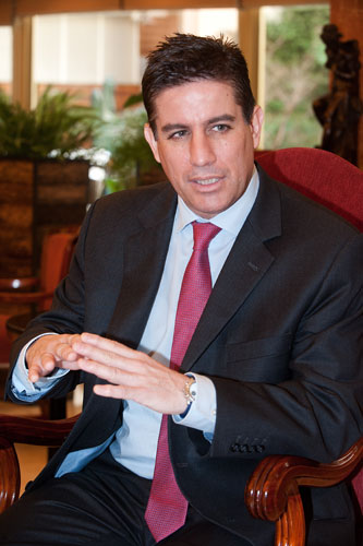 Rafael Garc�a-Plata, presidente de Mercachef